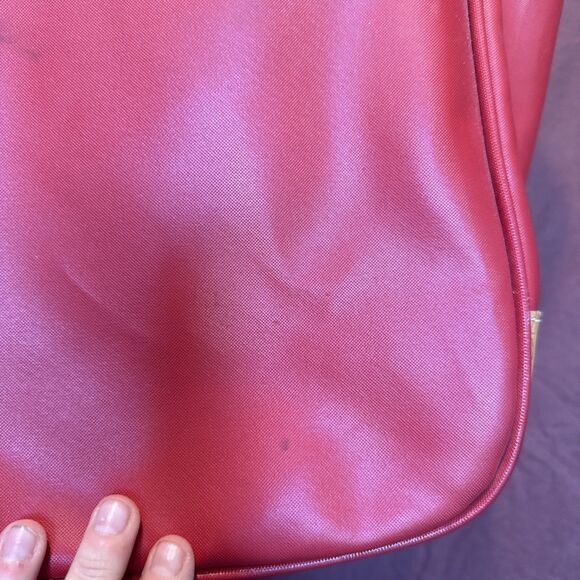 Jon Hart Tyler Tote Red Monogrammed - Picture 5 of 12